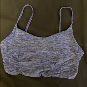Women's Blue Heathered Bralette
